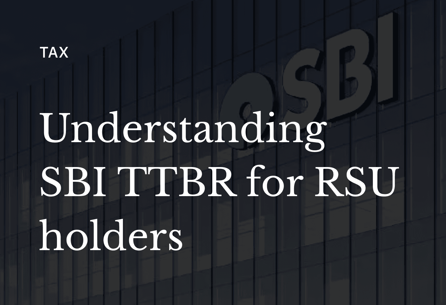 SBI TT Buying Rate (TTBR): What It Is and Why It Matters